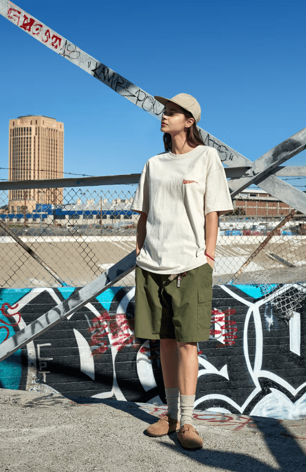 韓國直送Fluke Lipstop Cargo Half Pants - HLY &amp; CHOCCICO