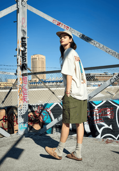 韓國直送Fluke Lipstop Cargo Half Pants - HLY &amp; CHOCCICO