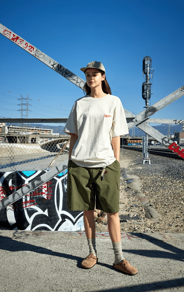 韓國直送Fluke Lipstop Cargo Half Pants - HLY &amp; CHOCCICO