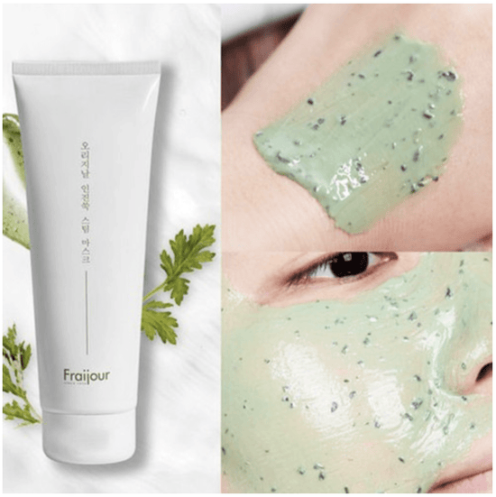 South Korea Fraijour Wilderness Mugwort Warming Mask 50g (1 set of 2)
