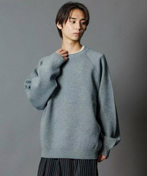 日本直送 [限量版]FREAK'S STORE Reversible Crew Neck Knit - HLY & CHOCCICO
