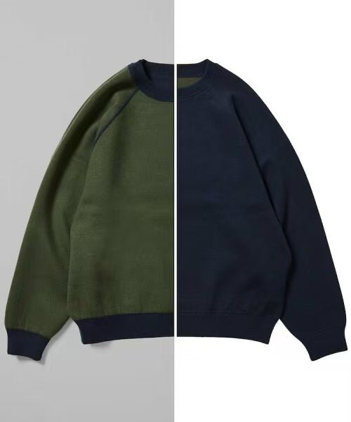 日本直送 [限量版]FREAK'S STORE Reversible Crew Neck Knit - HLY & CHOCCICO