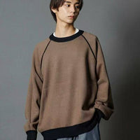日本直送 [限量版]FREAK'S STORE Reversible Crew Neck Knit - HLY & CHOCCICO