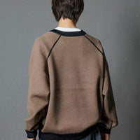 日本直送 [限量版]FREAK'S STORE Reversible Crew Neck Knit - HLY & CHOCCICO