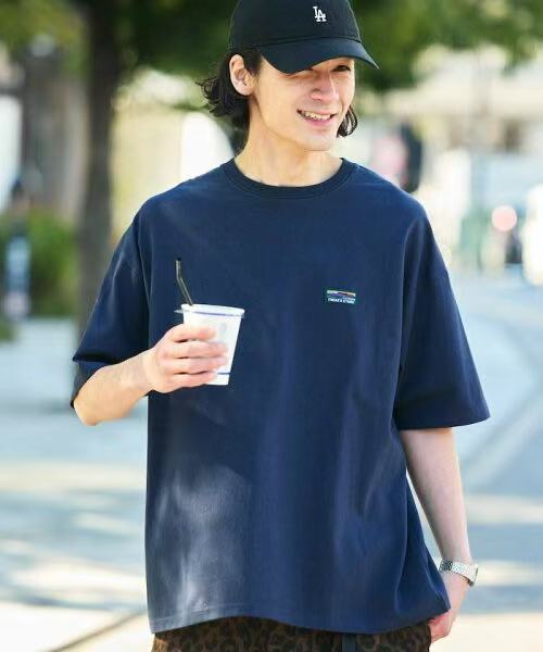 日本直送 FREAK'S STORE STORATECH Big Silhouette One Point Logo Crew Neck T-Shirt - HLY & CHOCCICO