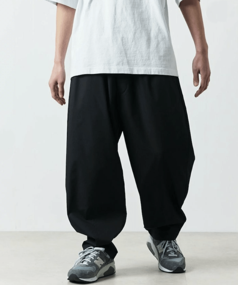 日本直送FREAK'S STORE Wide Silhouette Ankle Tuck Chef Pants HLY & CHOCCICO