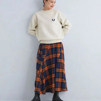 FRED PERRY logo embroidery crew neck sweatshirt HLY & CHOCCICO