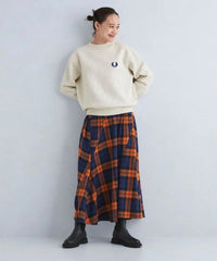 FRED PERRY logo embroidery crew neck sweatshirt HLY & CHOCCICO