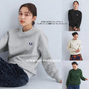 FRED PERRY logo embroidery crew neck sweatshirt HLY & CHOCCICO