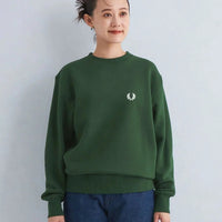 FRED PERRY logo embroidery crew neck sweatshirt HLY & CHOCCICO