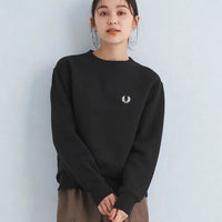 FRED PERRY logo embroidery crew neck sweatshirt HLY & CHOCCICO