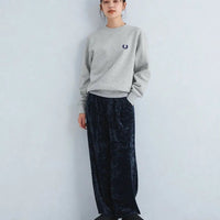FRED PERRY logo embroidery crew neck sweatshirt HLY & CHOCCICO