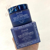 Fresh睡蓮青春賦活晚霜 50ml (專櫃貨) - HLY & CHOCCICO