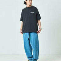 日本直送FS TIGER Big Silhouette Back Design Embroidery Crew Neck Tee HLY & CHOCCICO