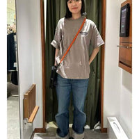 日本直送FS TIGER Big Silhouette Back Design Embroidery Crew Neck Tee HLY & CHOCCICO