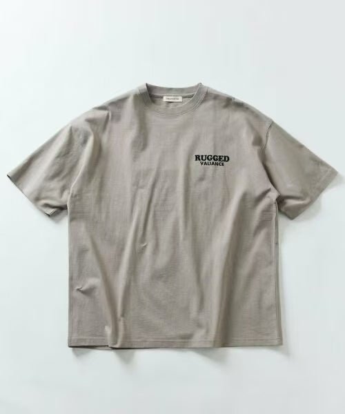 日本直送FS TIGER Big Silhouette Back Design Embroidery Crew Neck Tee HLY & CHOCCICO