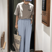 日本直送FS TIGER Big Silhouette Back Design Embroidery Crew Neck Tee HLY & CHOCCICO