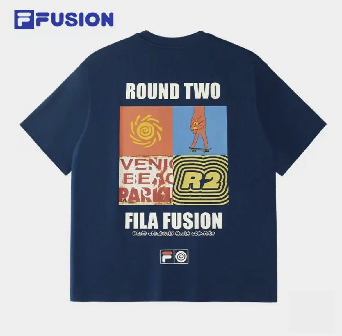 Fusion X Round Two Urban Wave Rider Tee - HLY &amp; CHOCCICO