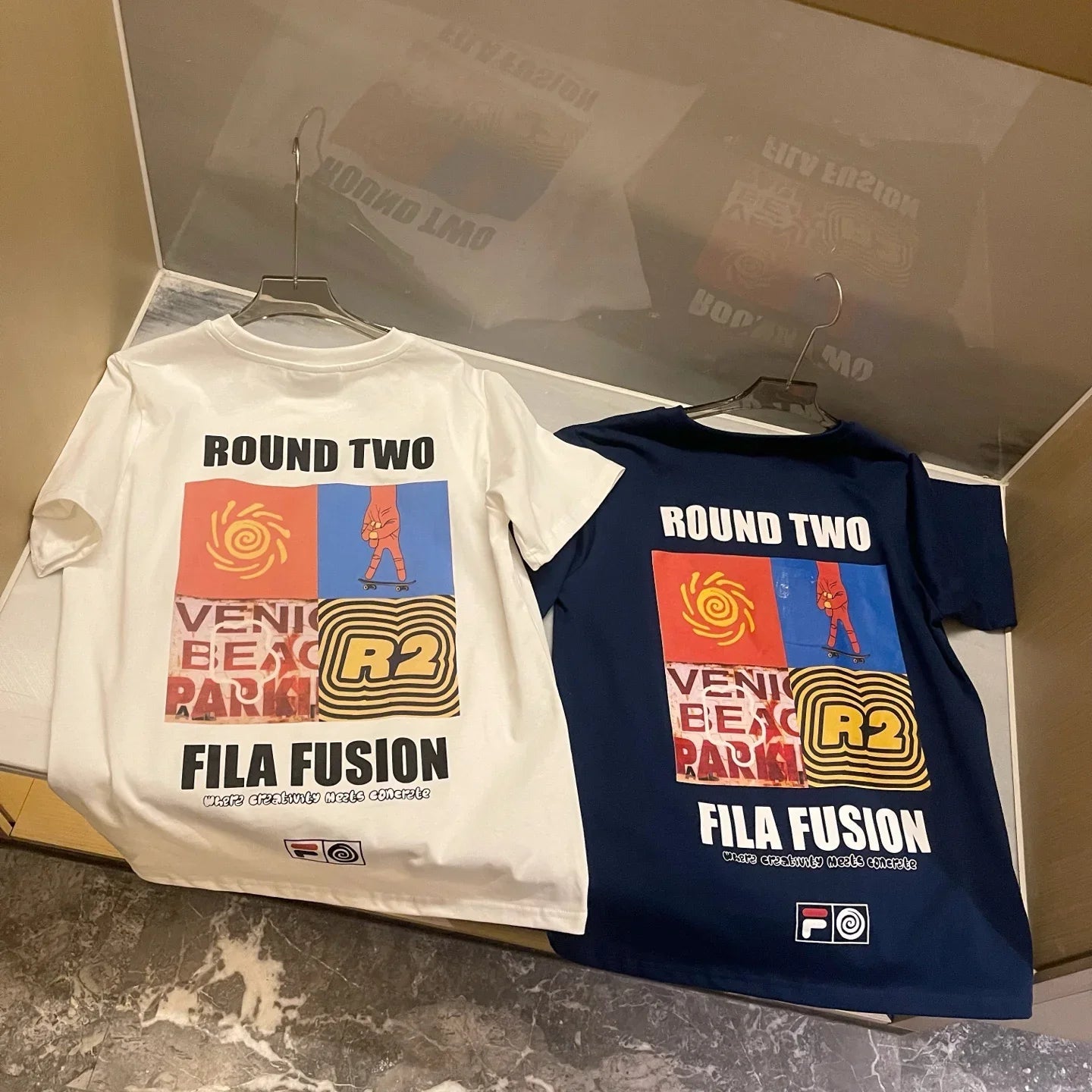 Fusion X Round Two Urban Wave Rider Tee - HLY &amp; CHOCCICO