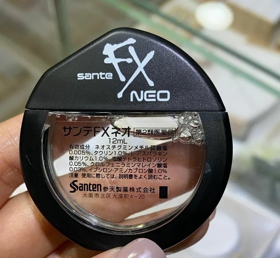 參天FX👀👀緩解眼部疲勞眼藥水~12ml (銀色/金色) - HLY &amp; CHOCCICO