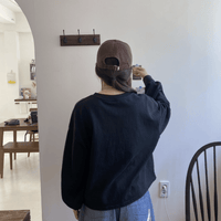 韓國直送Gallery Painted Sweatshirts HLY & CHOCCICO