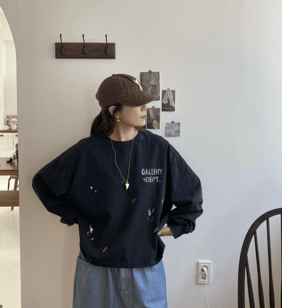 韓國直送Gallery Painted Sweatshirts