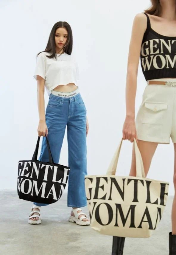 Gentlewoman Canvas Tote Bag⭐ 要紙袋請備註📝 - HLY &amp; CHOCCICO