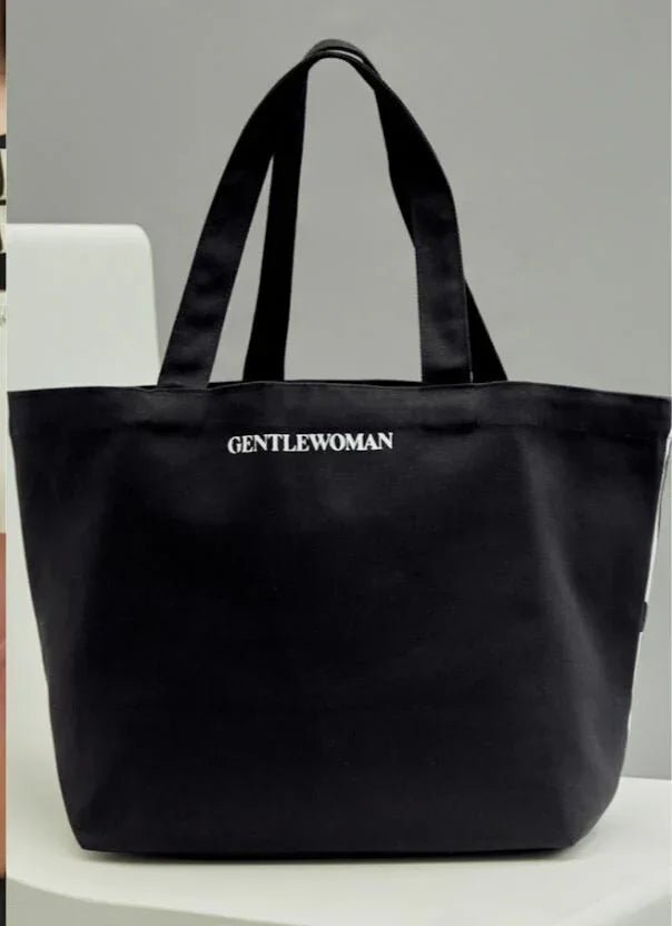 Gentlewoman Canvas Tote Bag⭐ 要紙袋請備註📝 - HLY &amp; CHOCCICO