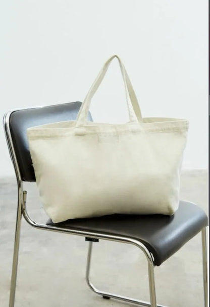 GentleWoman Signature Logo Canvas Tote Bag - Denim⭐ 要紙袋請備註📝 - HLY &amp; CHOCCICO