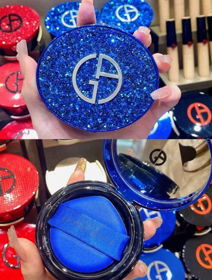 Giorgio Armani 大師藍氣墊造型輕墊粉底液/ 藍色氣墊 (免稅貨) - HLY &amp; CHOCCICO