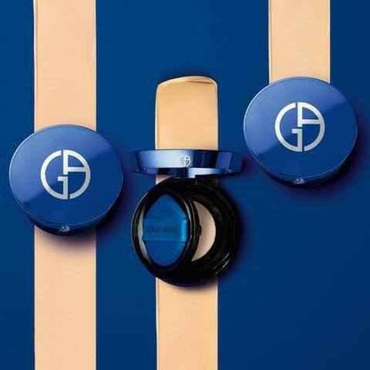 Giorgio Armani 大師藍氣墊造型輕墊粉底液/ 藍色氣墊 (免稅貨) - HLY &amp; CHOCCICO