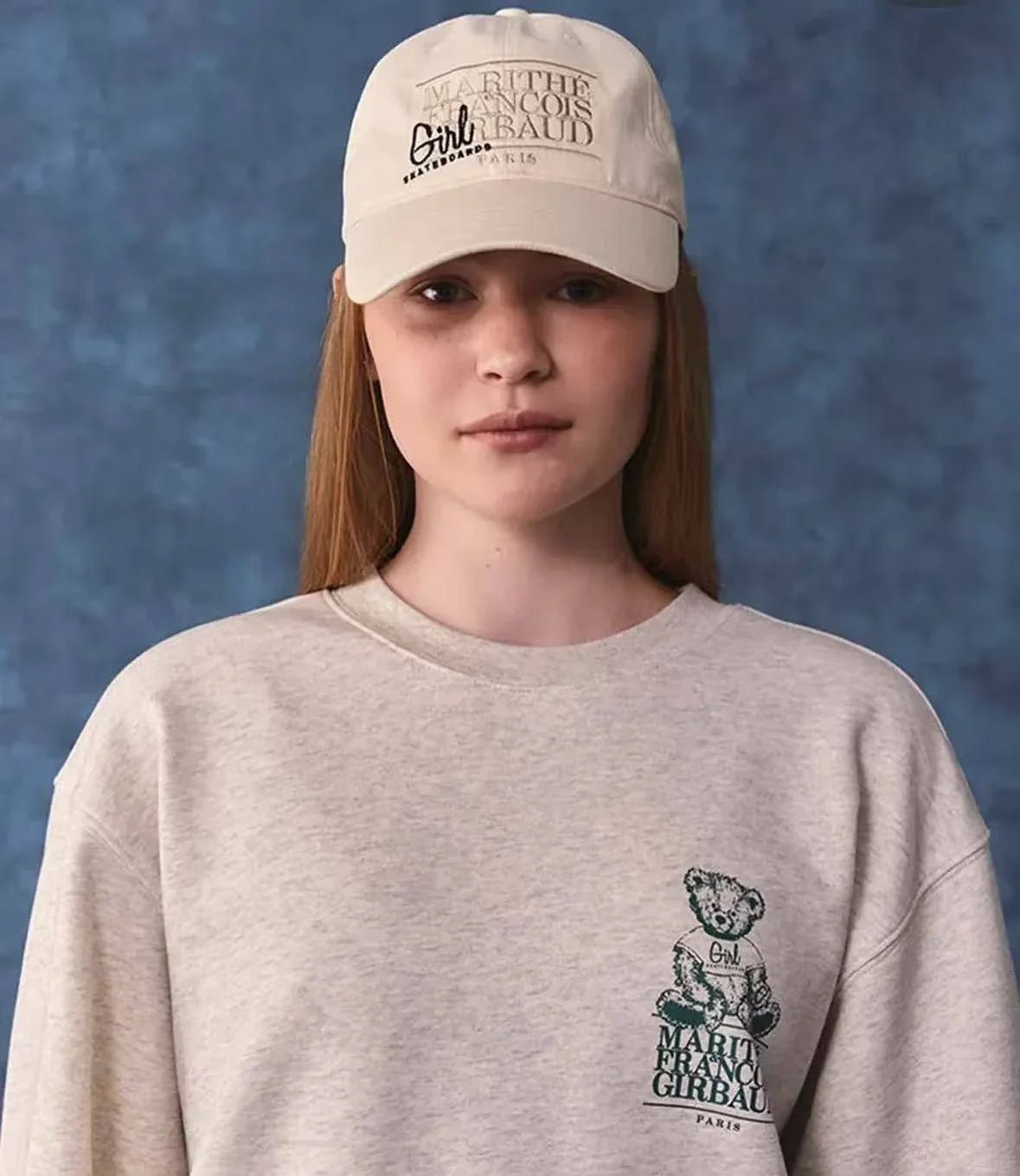 Girl x MFG Classic bear Logo Sweatshirt - HLY &amp; CHOCCICO