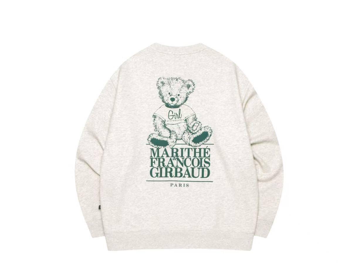 Girl x MFG Classic bear Logo Sweatshirt - HLY &amp; CHOCCICO