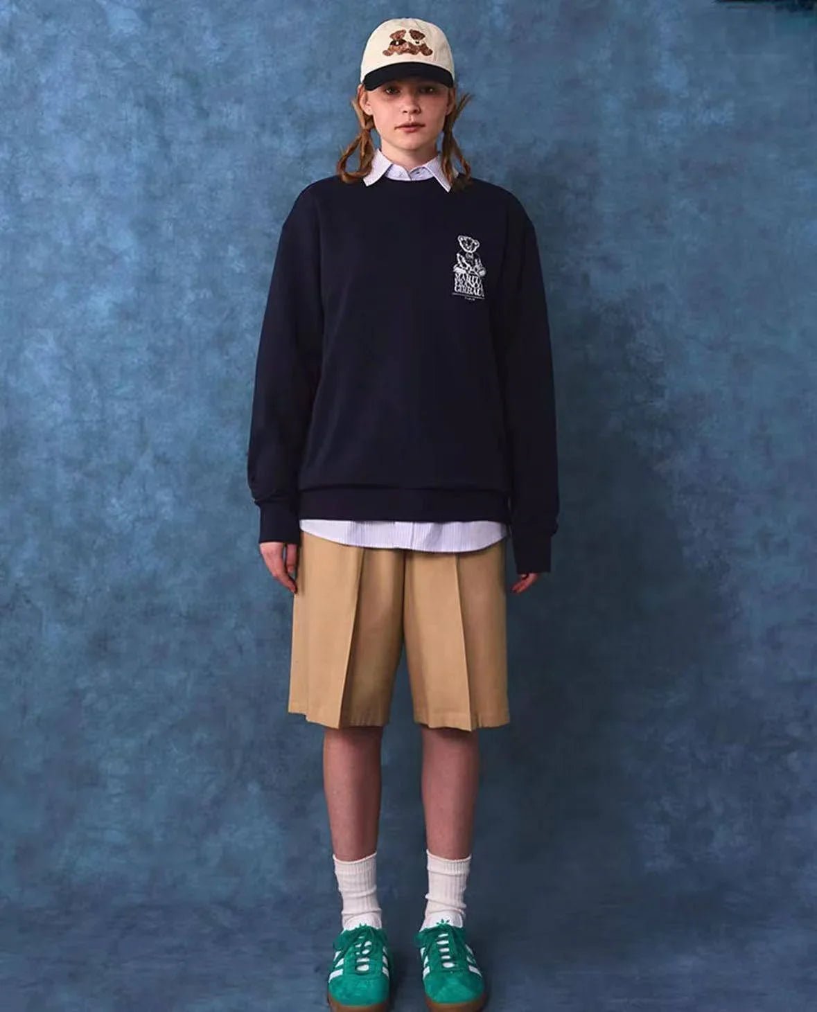 Girl x MFG Classic bear Logo Sweatshirt - HLY &amp; CHOCCICO