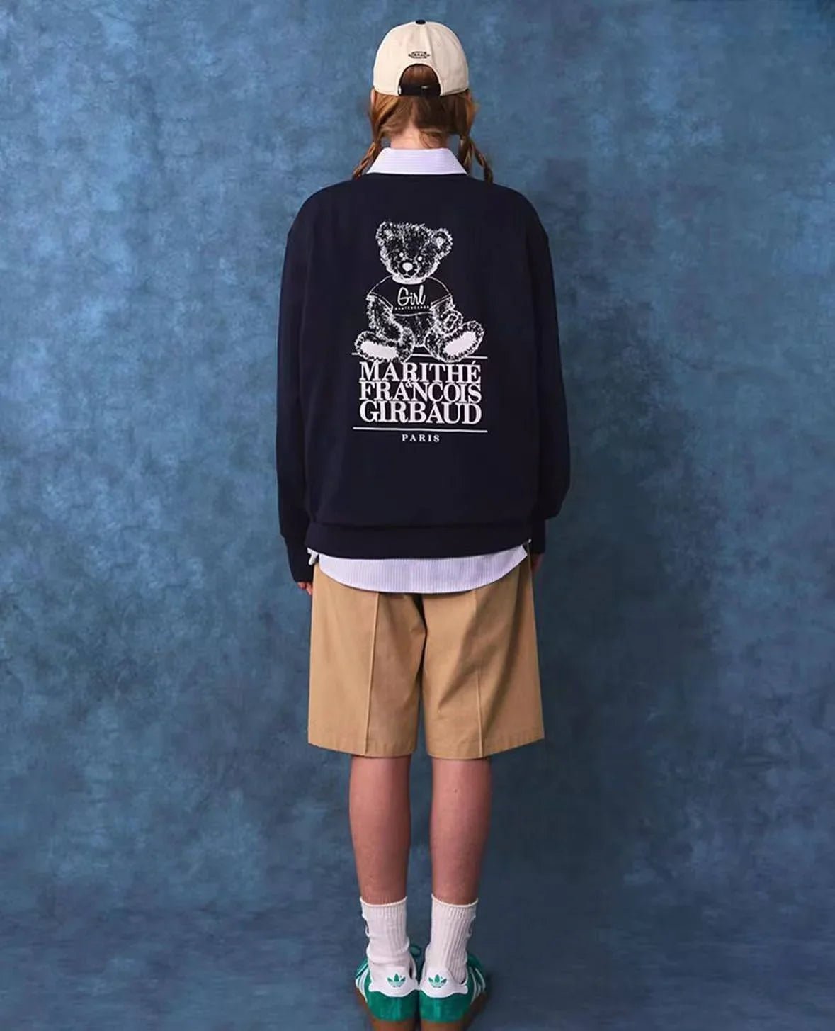 Girl x MFG Classic bear Logo Sweatshirt - HLY &amp; CHOCCICO