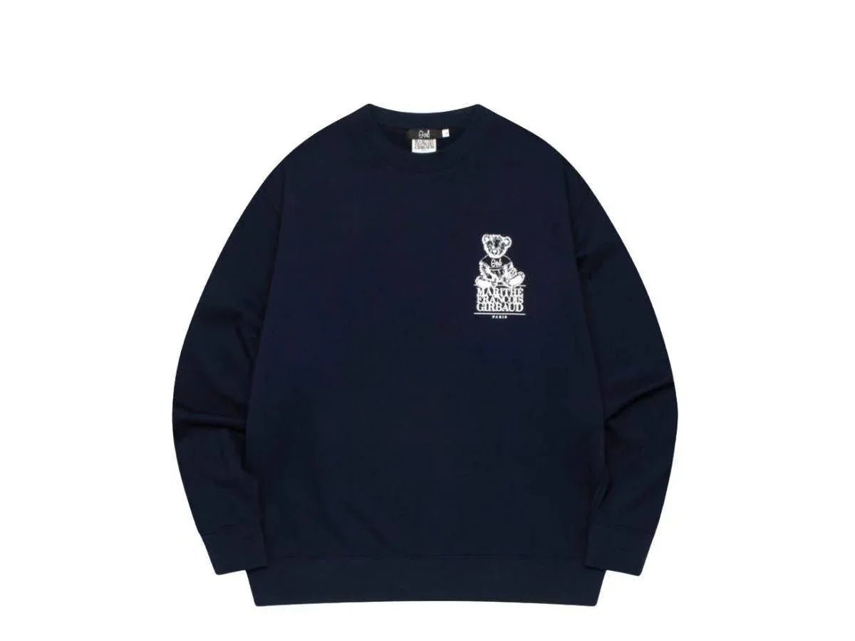 Girl x MFG Classic bear Logo Sweatshirt - HLY &amp; CHOCCICO