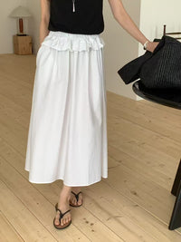 韓國直送Glimmering Layers Skirt HLY & CHOCCICO