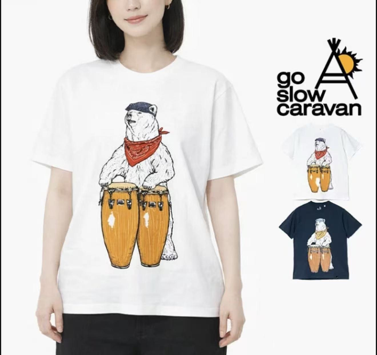 Go slow caravan Tee - HLY &amp; CHOCCICO