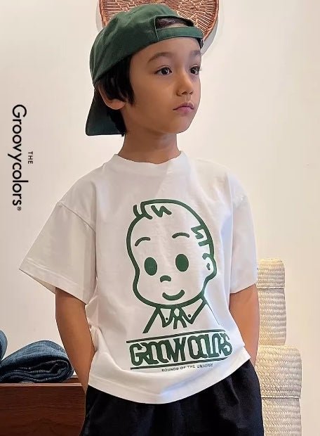 Groovy Osamu Kids Tee - HLY & CHOCCICO