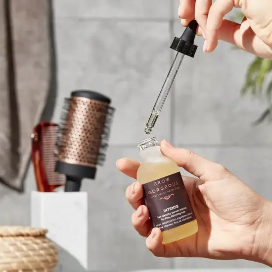 British Grow Gorgeous powerful full-bodied hair growth essence 60ml (regular version/enhanced version) 
