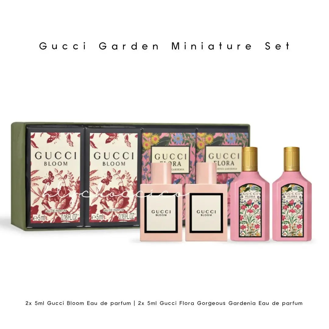GUCCI Garden Miniature Set 迷你女士香氛套組 (免稅貨) - HLY &amp; CHOCCICO