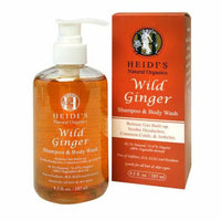 HEIDI'S Wild Ginger Shampoo & Body Wash (9.5 fl. oz/ 285ml) HLY & CHOCCICO