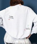 日本直送HELLO KITTY  MESSAGE Embroidery Sweatshirt HLY & CHOCCICO