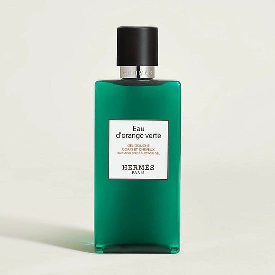 💚Hermes Eau d'orange verte Hair and body shower gel Hermes Orange Spring Shampoo and Shower 2 in 1 200ml 