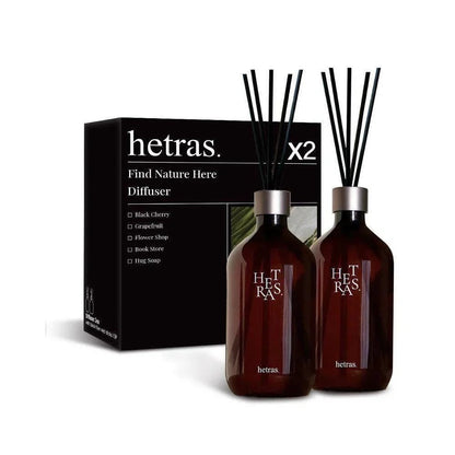 韓國Hetras.飯店療癒極致擴香 (500ml x 2) - HLY &amp; CHOCCICO