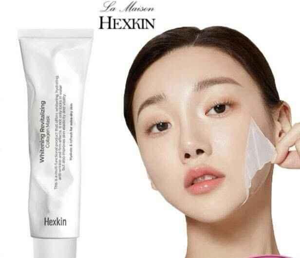 🌟 Hexkin - Whitening Revitalizing Collagen Mask 65g 🌟 - HLY &amp; CHOCCICO