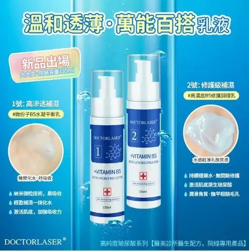 【一口價$280/支】Doctorlaser 高純度玻尿酸系列 HLY & CHOCCICO