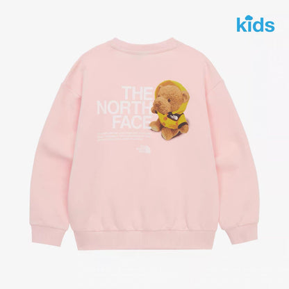 TNF Kids Glen Stripe L/S Sweatshirt - HLY &amp; CHOCCICO
