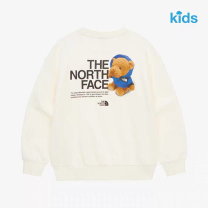 TNF Kids Glen Stripe L/S Sweatshirt - HLY &amp; CHOCCICO