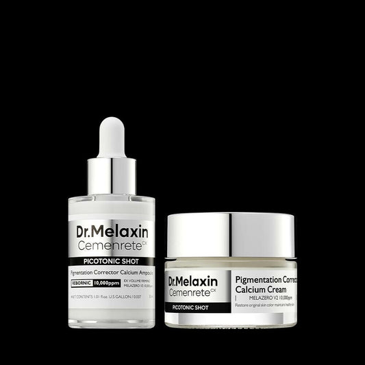 Dr.Melaxin Cemenrete 鈣因子皮秒煥膚系列 面霜25g/ 精華 30ml - HLY & CHOCCICO